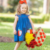 Back-to-School Red Apple Tote