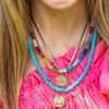 Genuine Turquoise Beaded Necklace