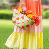 Candy Corn and Pumpkin Halloween Tote