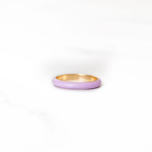 Enamel Ring | Lavender