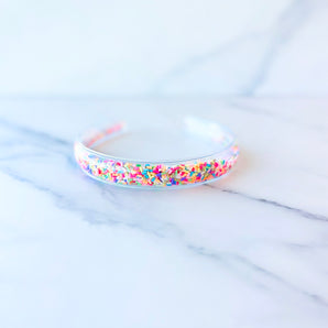 Rainbow Sprinkles Headband
