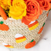 Candy Corn and Pumpkin Halloween Tote