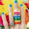 Enamel Ring | Light Pink