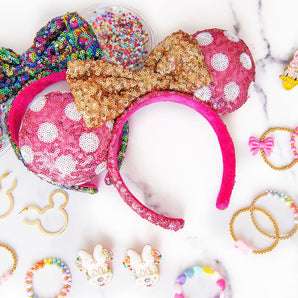 Magical Mouse Ears | Pink and Gold