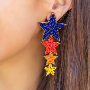 For the H Shooting Star Earrings
