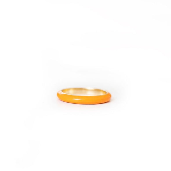 Enamel Ring | Orange
