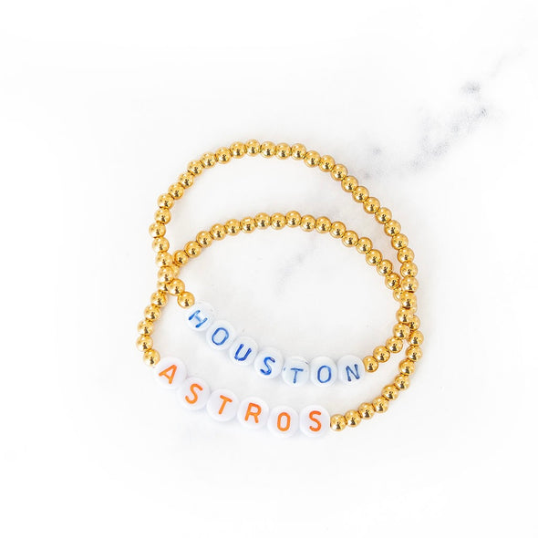 Team Spirit Houston Astros Bracelet Set