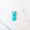White Pouch with Blue Peeps Patch