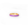 Enamel CZ Ring | Purple