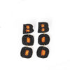 Beaded Boo Earrings | Black