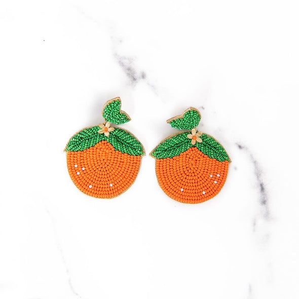 Clementine Beaded Earrings