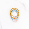 Soccer Ball Gold Beaded Bracelets