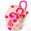 Pink Ombre Hearts Valentines Tote