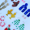 Pressed Floral Hoops
