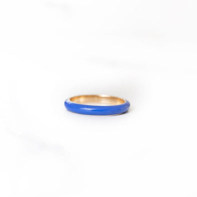 Enamel Ring | Blue