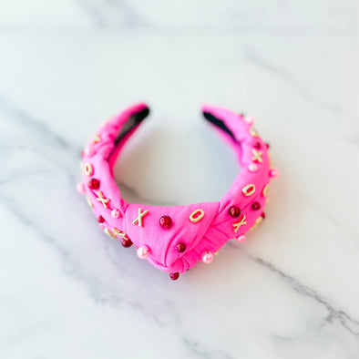 Pink XOXO Headband