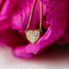 Diamond Heart Necklace | 14-Karat