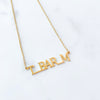 T Bar M Nameplate Necklace