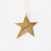 Antique Large Star with Fearless Calligraphy Necklace