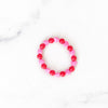 UR A CUTIE Pink and Red Bracelet