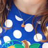 Mini Pumpkin Necklace