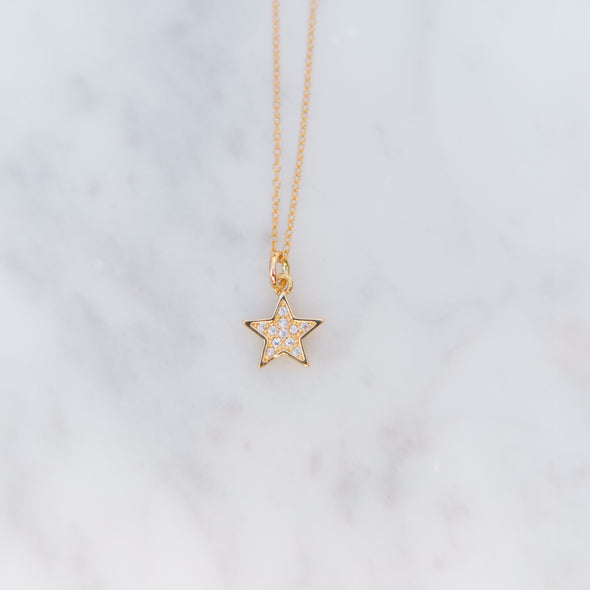 CZ Star Necklace