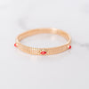 Spring Chain Orange Stone Bracelet