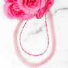 Rose Quartz Gemstone Necklace