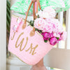 PINK All-Sequin Beach Bag | Large