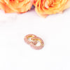Pink CZ Huggies
