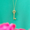 The Freedom Key Necklace | 14-Karat