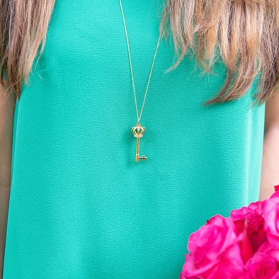The Freedom Key Necklace – Golden Thread, Inc.