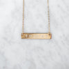 "In the Fight" Bar Necklace