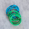 Green Polymer Clay Bracelet
