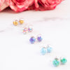 Green | Mini Star Confetti Stud Earrings