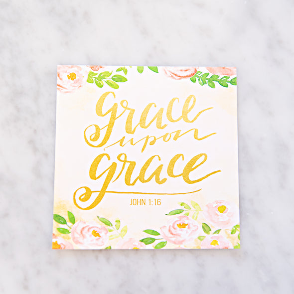 John 1:16 Scripture Card