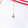 Let Freedom Ring | Patriotic Star Necklace