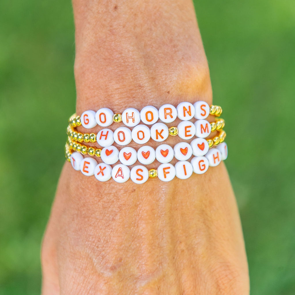 Orange Oasis: Dive into Style with Trendy Beaded Bracelets