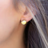 Yellow | Mini Star Confetti Stud Earrings