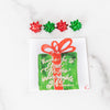 Merry & Bright Bow Studs | Green