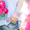 Neon Pink Party Bangles
