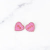 XOXO Beaded Studs
