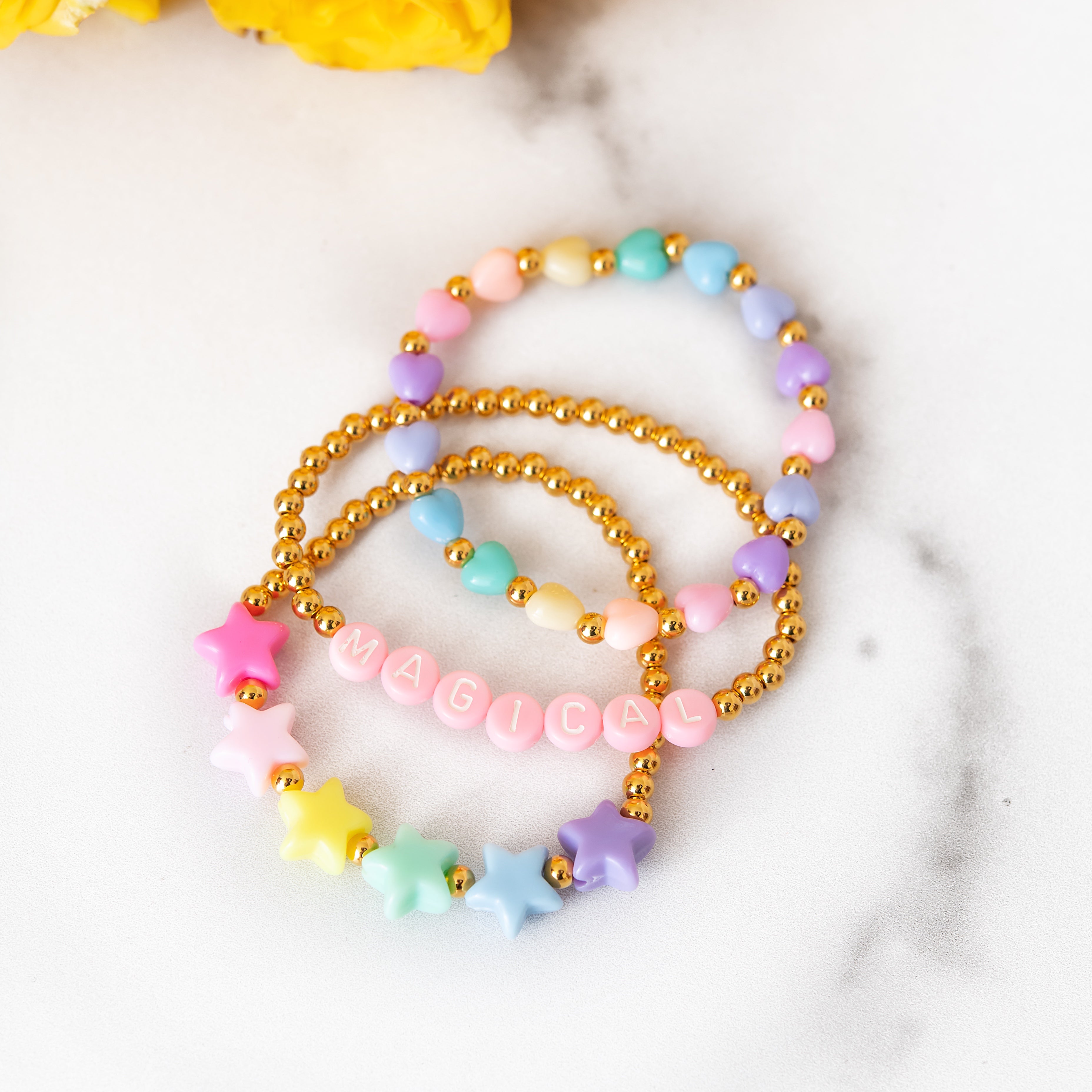 Mummy And Me Stretch Bead Bracelet Set By Lily Belle |  notonthehighstreet.com