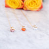 Mini Pumpkin Necklace
