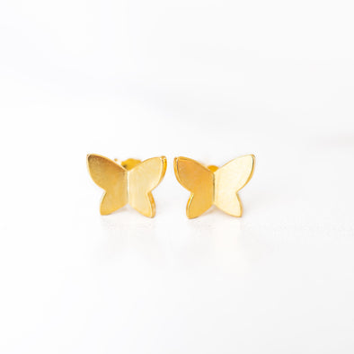 Mini Gold Heart Stud Earrings – Golden Thread, Inc.