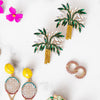 Palm Trees + Cool Breeze Earrings