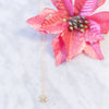 Mini CZ Snowflake Necklace