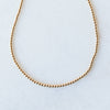 Gold Beaded Necklace for Baby and Child