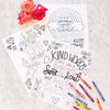 1 Thessalonians 5:16-18 Thanksgiving Coloring Sheet