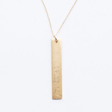 Date Necklace
